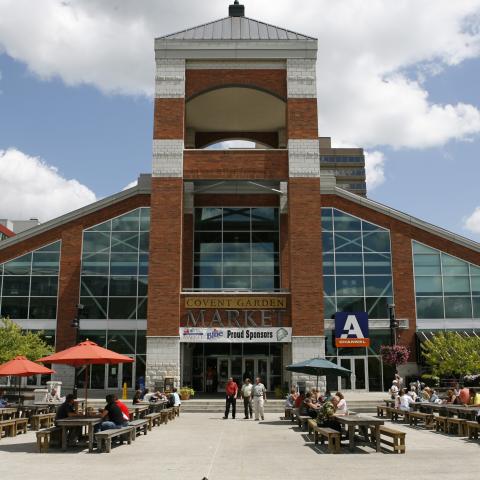 Market Square at Covent Garden Market in London Ontario