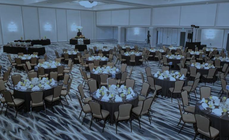 King street ballroom at 300 king street set for gala