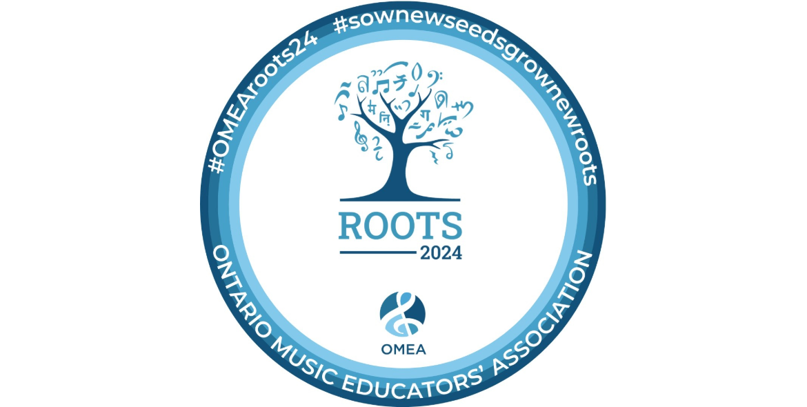 Roots 2024 OMEA Conference Logo